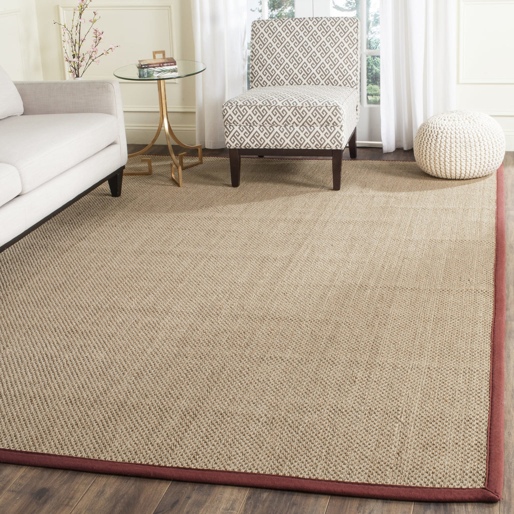 SAFAVIEH Natural Fiber Zymryd Basketweave Seagrass Rug