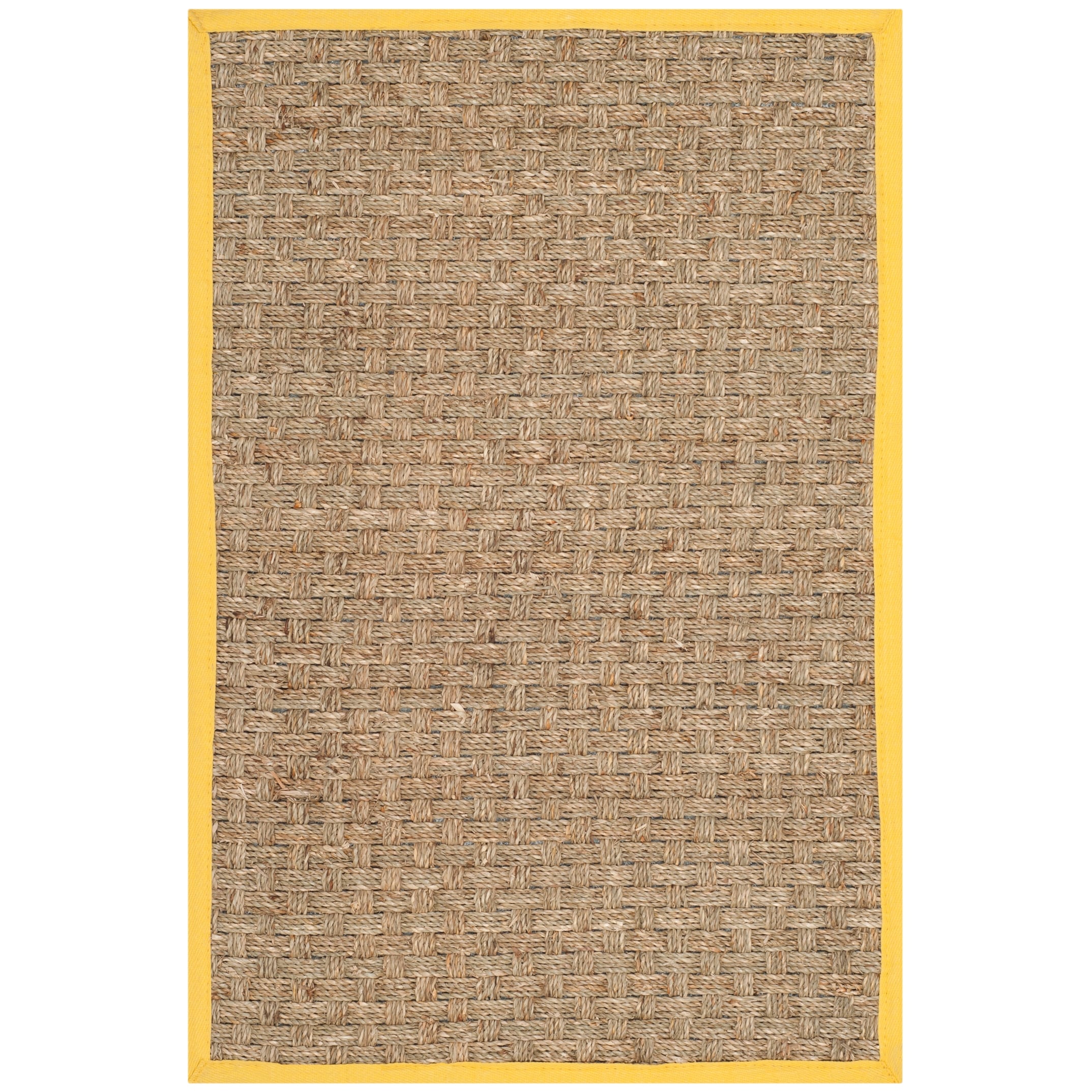 SAFAVIEH Natural Fiber Zymryd Basketweave Seagrass Rug
