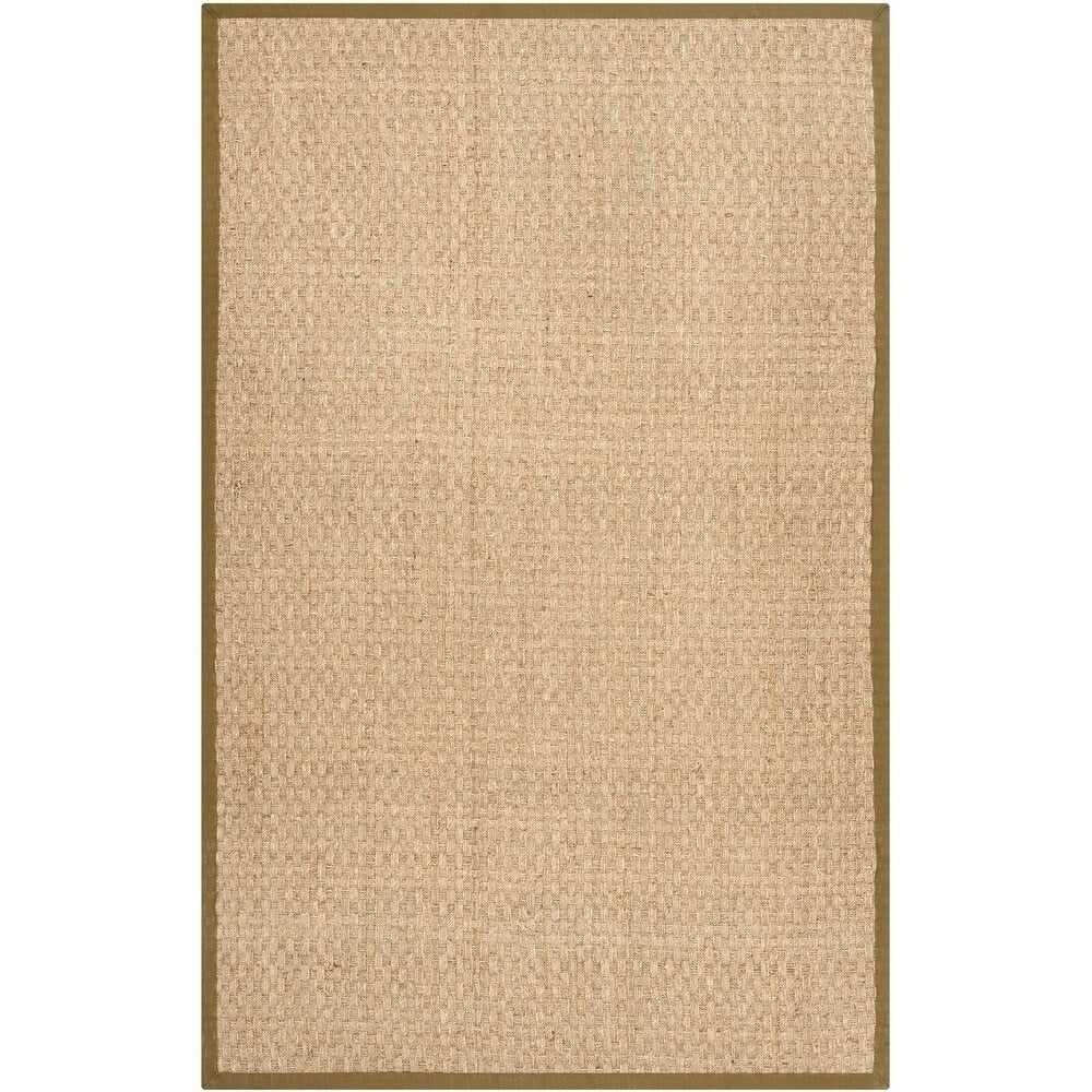 SAFAVIEH Natural Fiber Zymryd Basketweave Seagrass Rug
