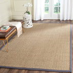 SAFAVIEH Natural Fiber Zymryd Basketweave Seagrass Rug