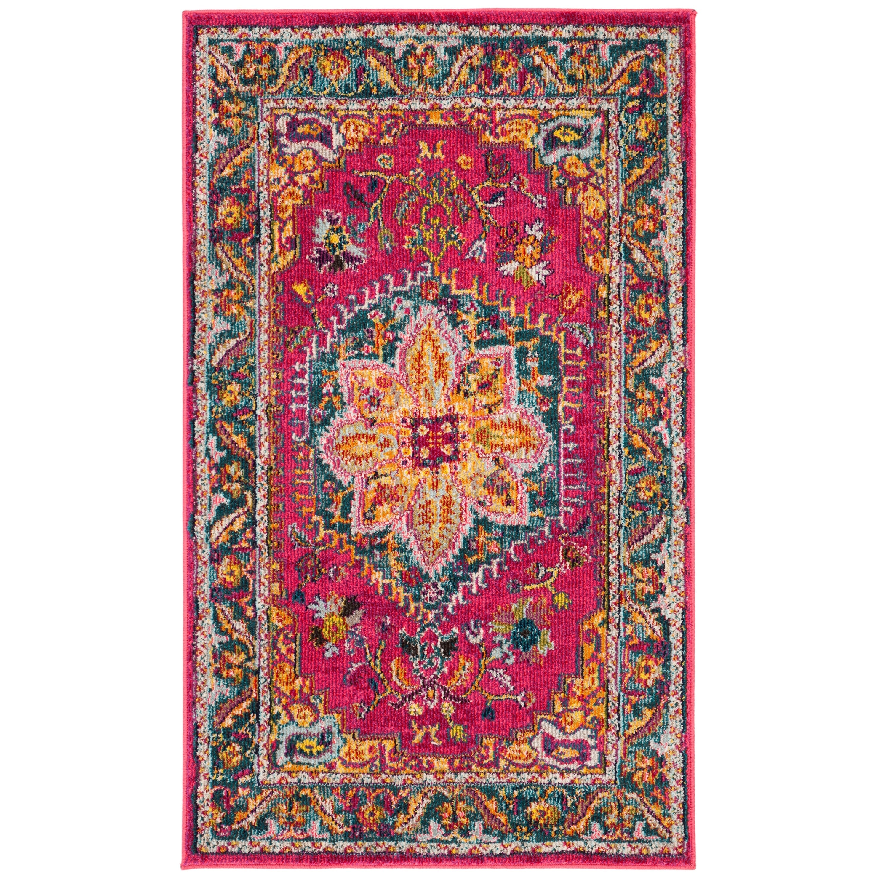 SAFAVIEH Phoenix Sameh Vintage Boho Oriental Rug