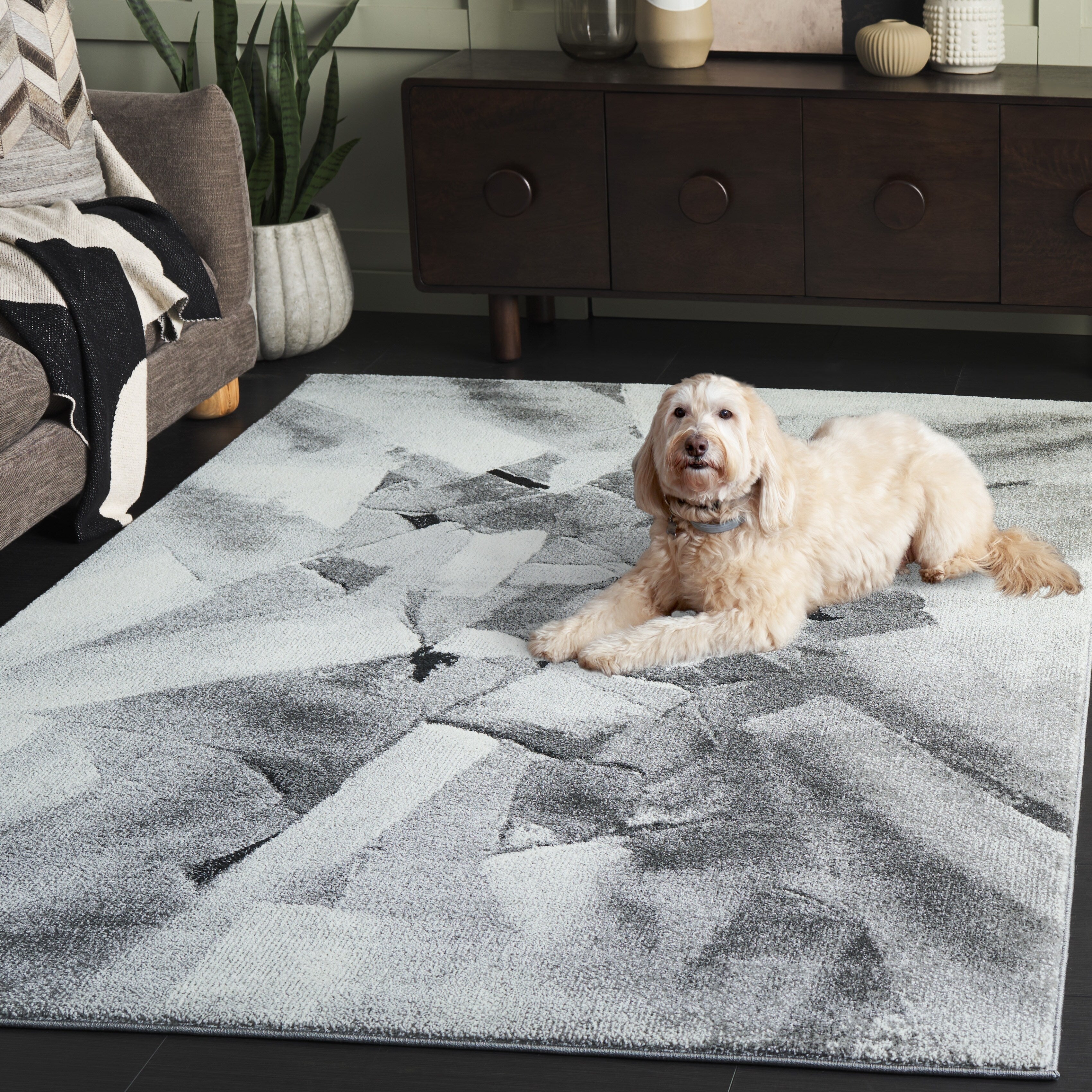 SAFAVIEH Porcello Odyle Mid-Century Modern Abstract Rug