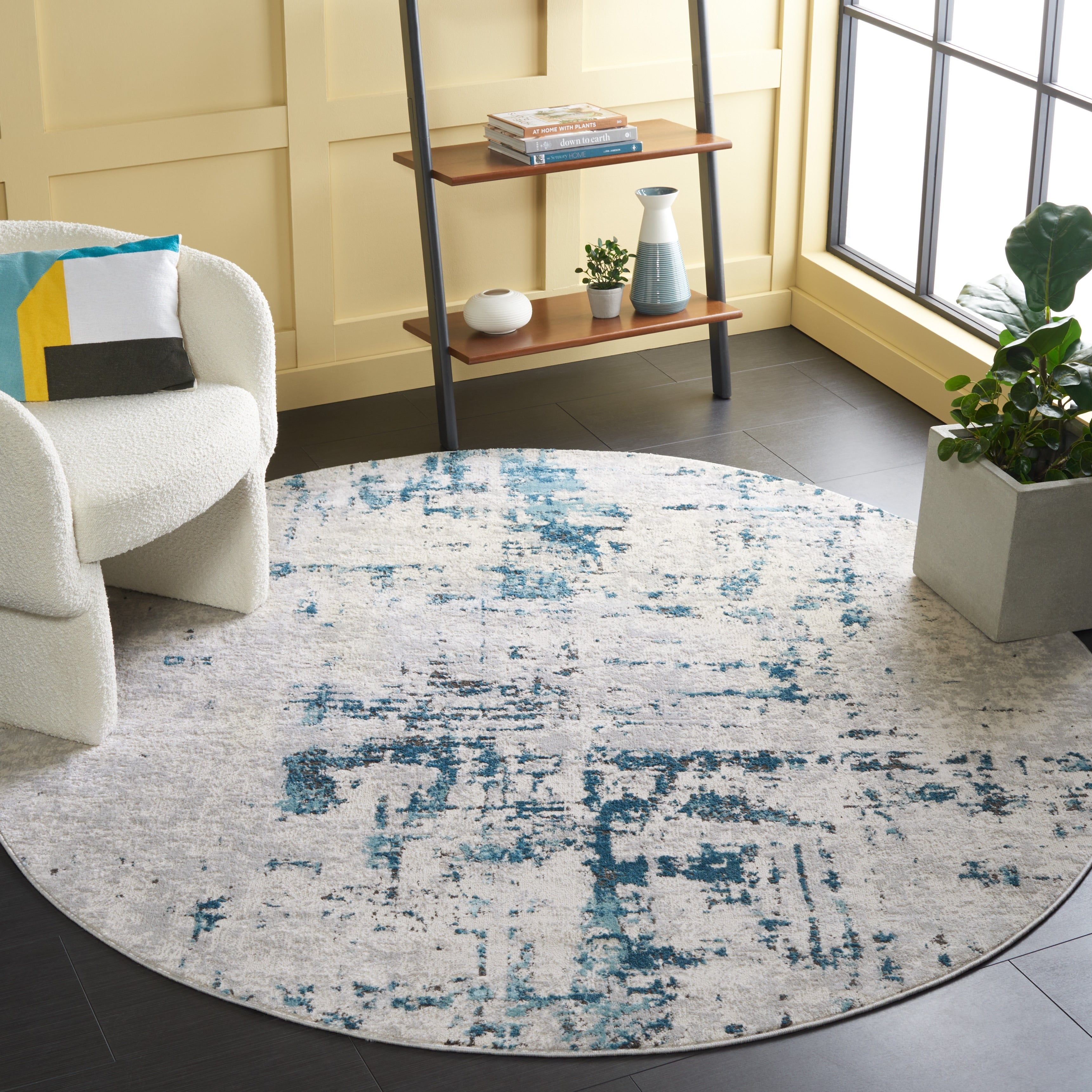 SAFAVIEH Shivan Petruna Modern Abstract Rug
