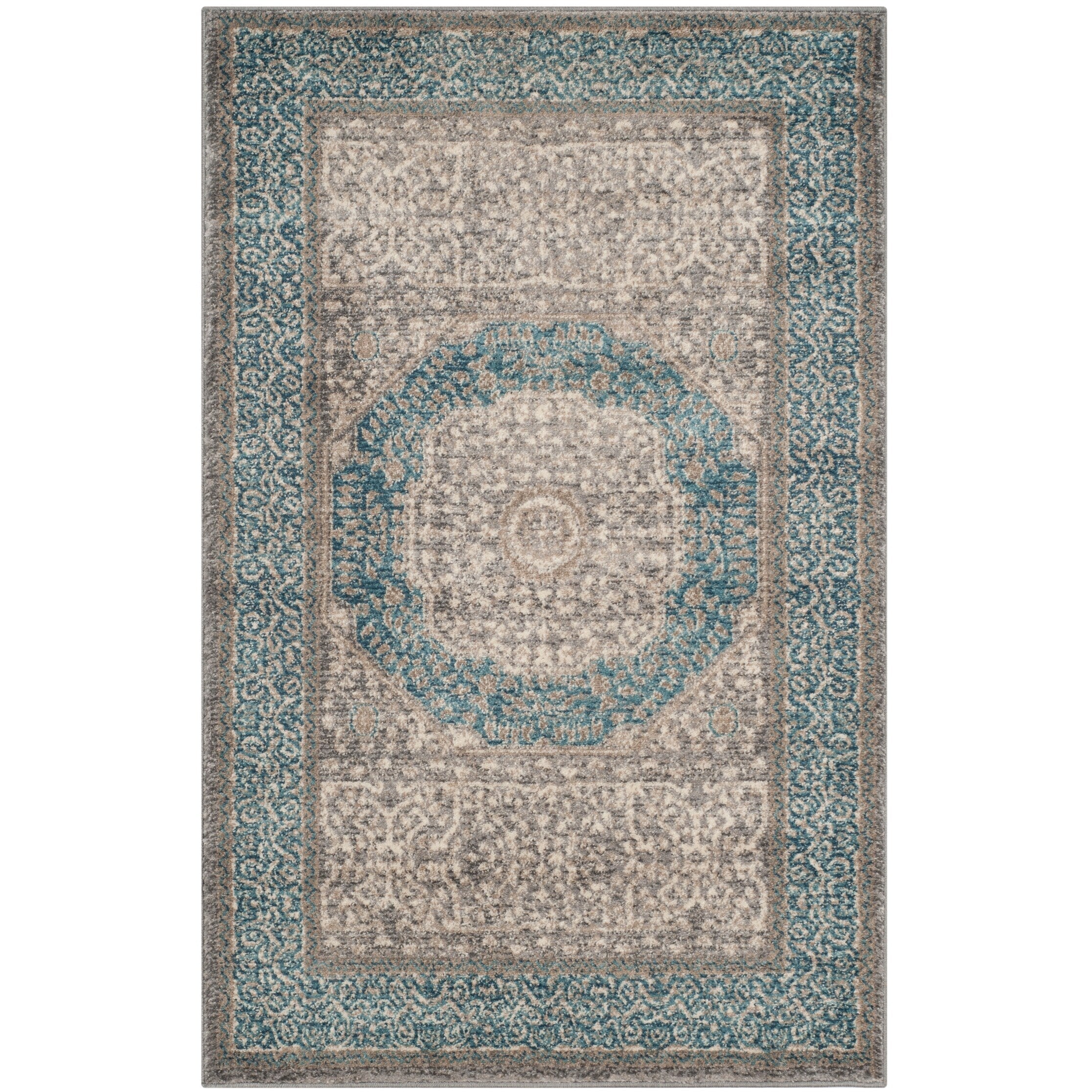 SAFAVIEH Sofia Glenna Vintage Oriental Medallion Rug