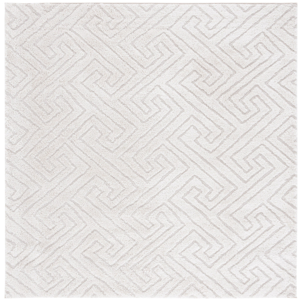 SAFAVIEH Tahoe Shag Lisjana Geometric 1.2-inch Thick Rug