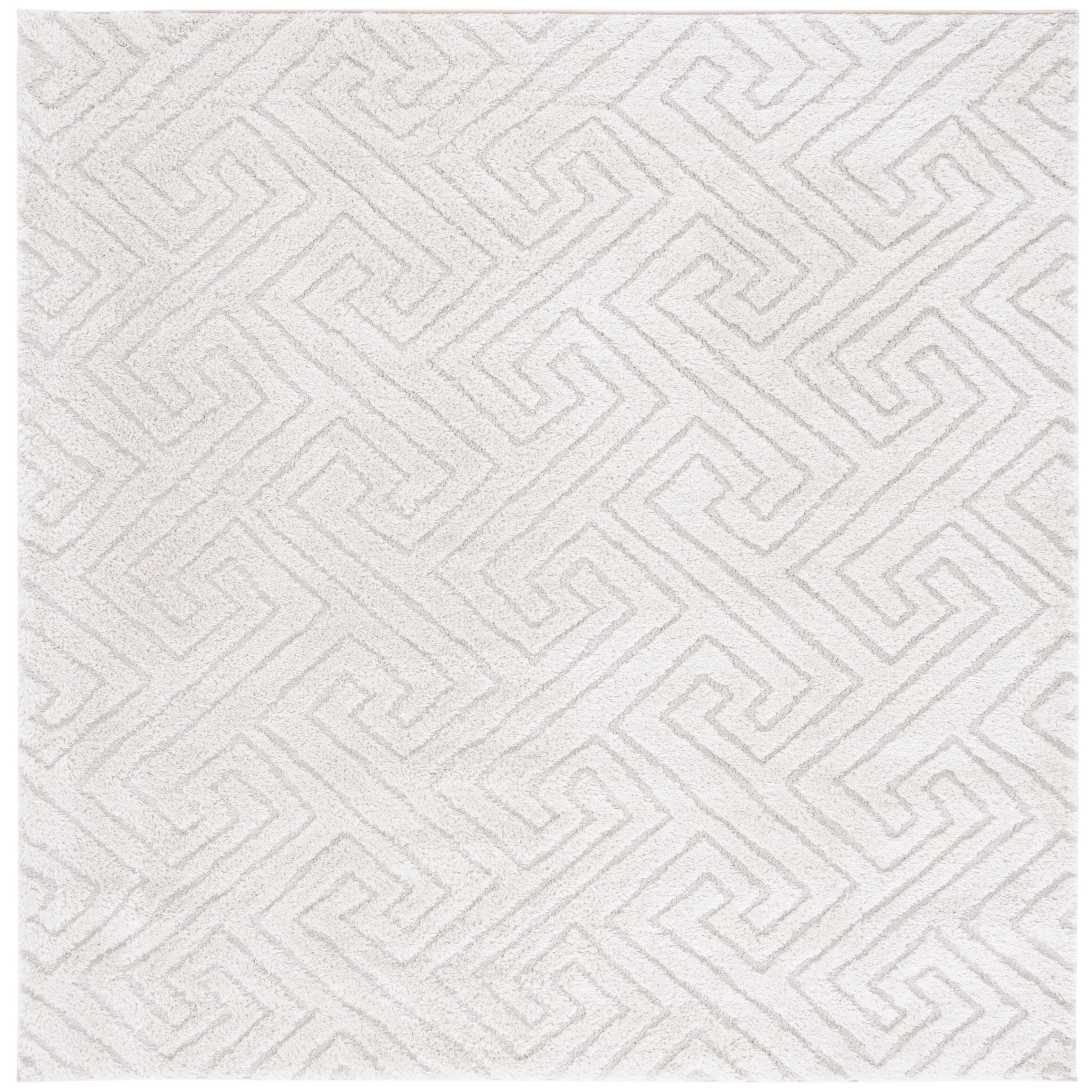 SAFAVIEH Tahoe Shag Lisjana Geometric 1.2-inch Thick Rug