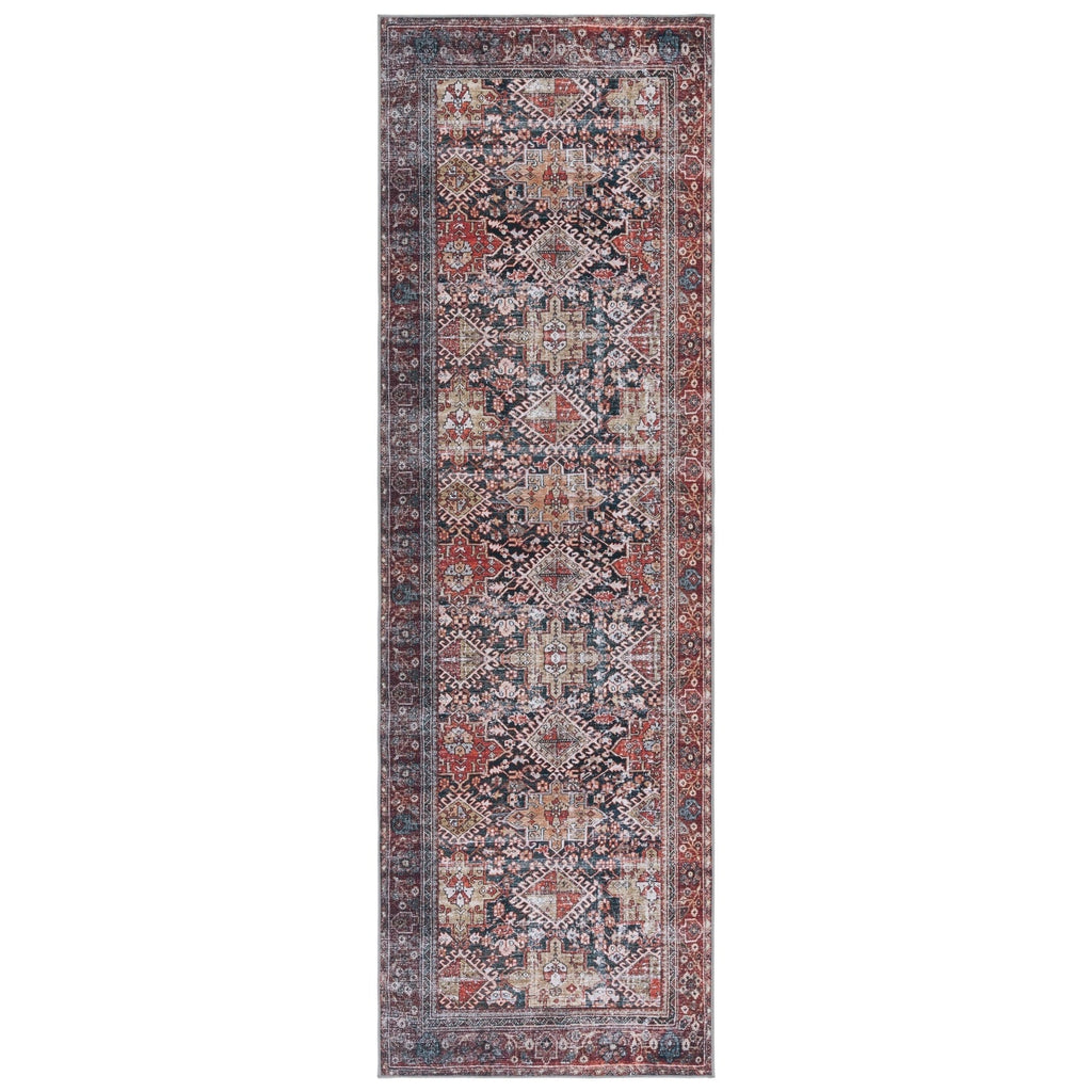 SAFAVIEH Tucson Machine Washable Slip Resistant Eldora Traditional Rug