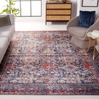 SAFAVIEH Tucson Machine Washable Slip Resistant Eldora Traditional Rug