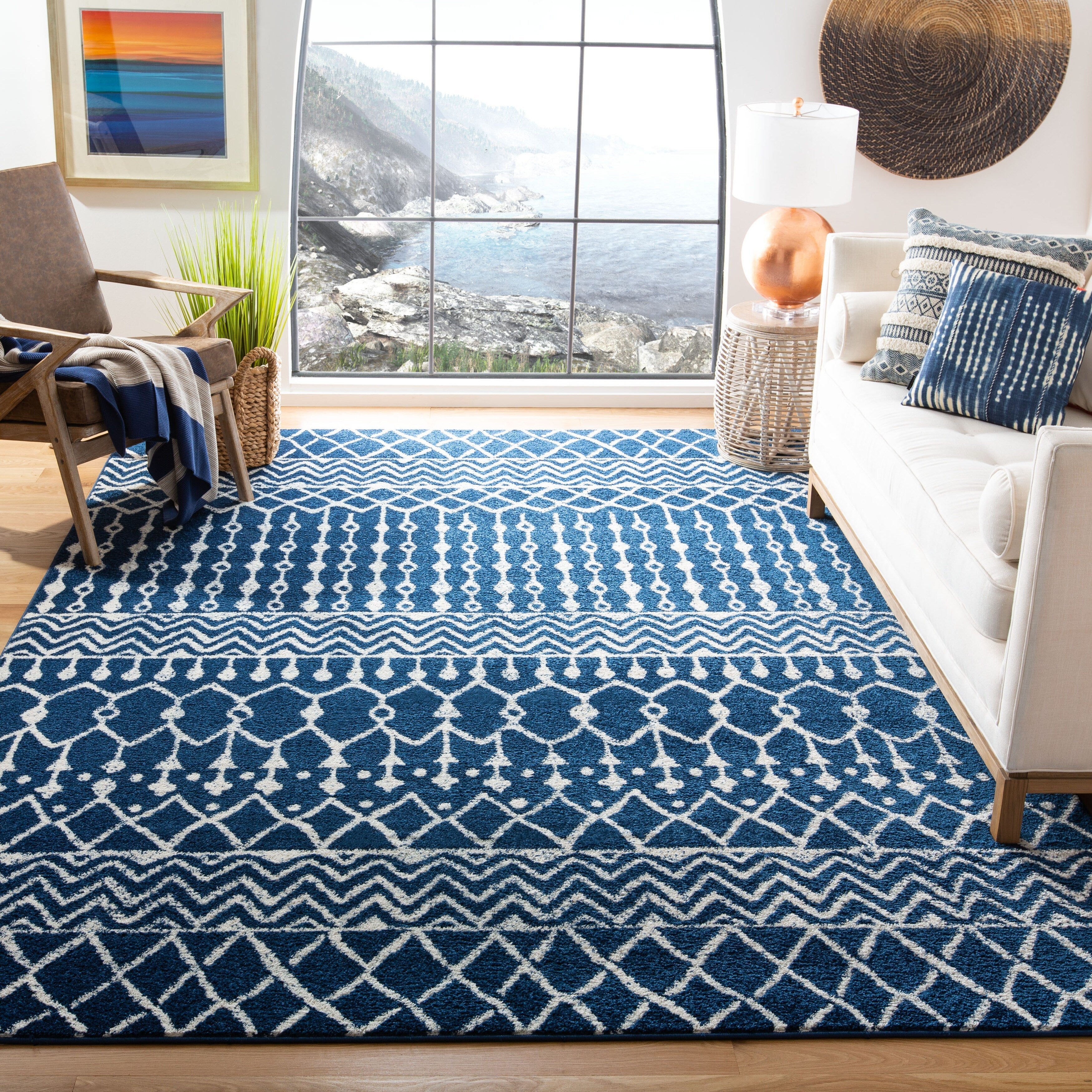 SAFAVIEH Tulum Metta Moroccan Boho Tribal Rug