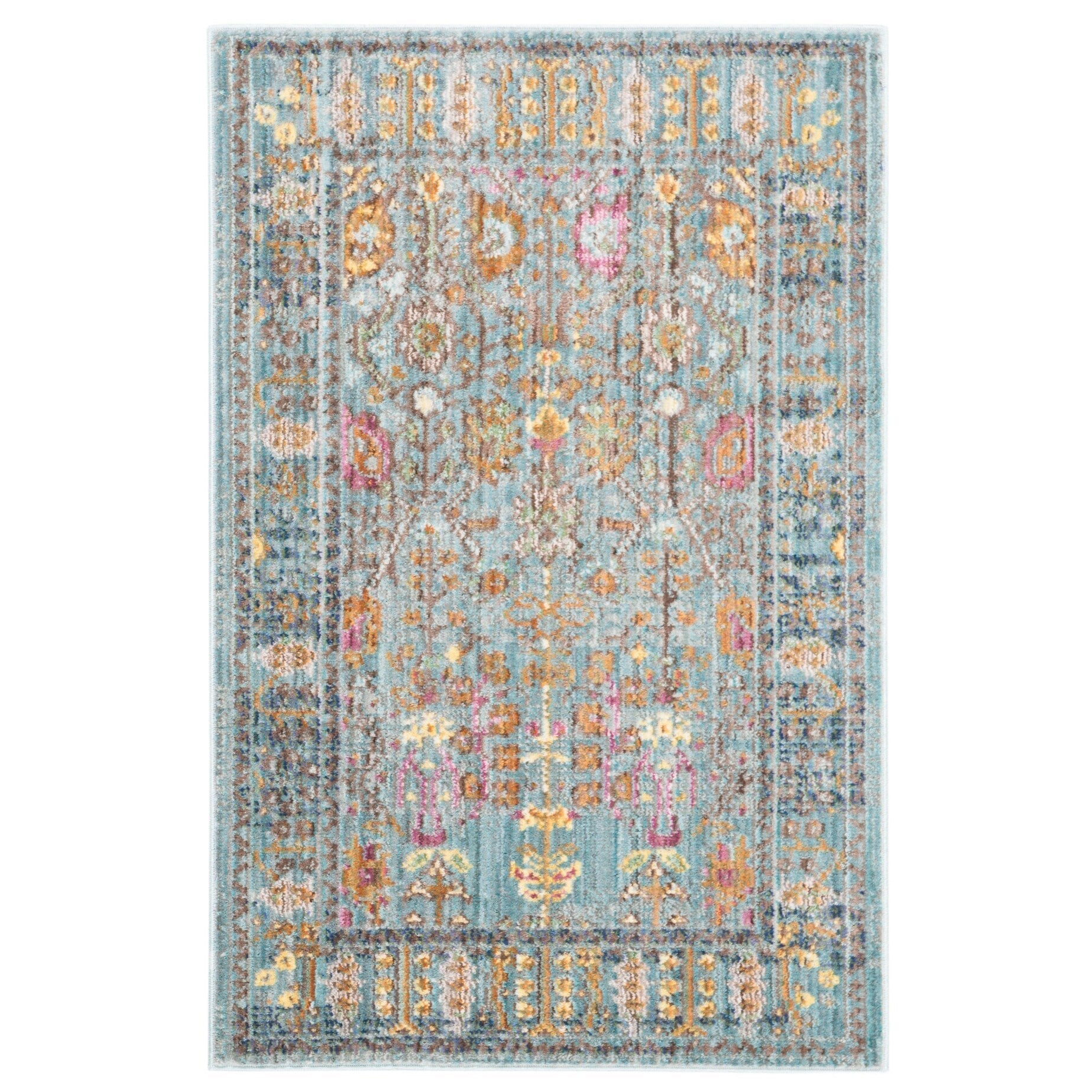 SAFAVIEH Valencia Insaf Vintage Boho Oriental Rug