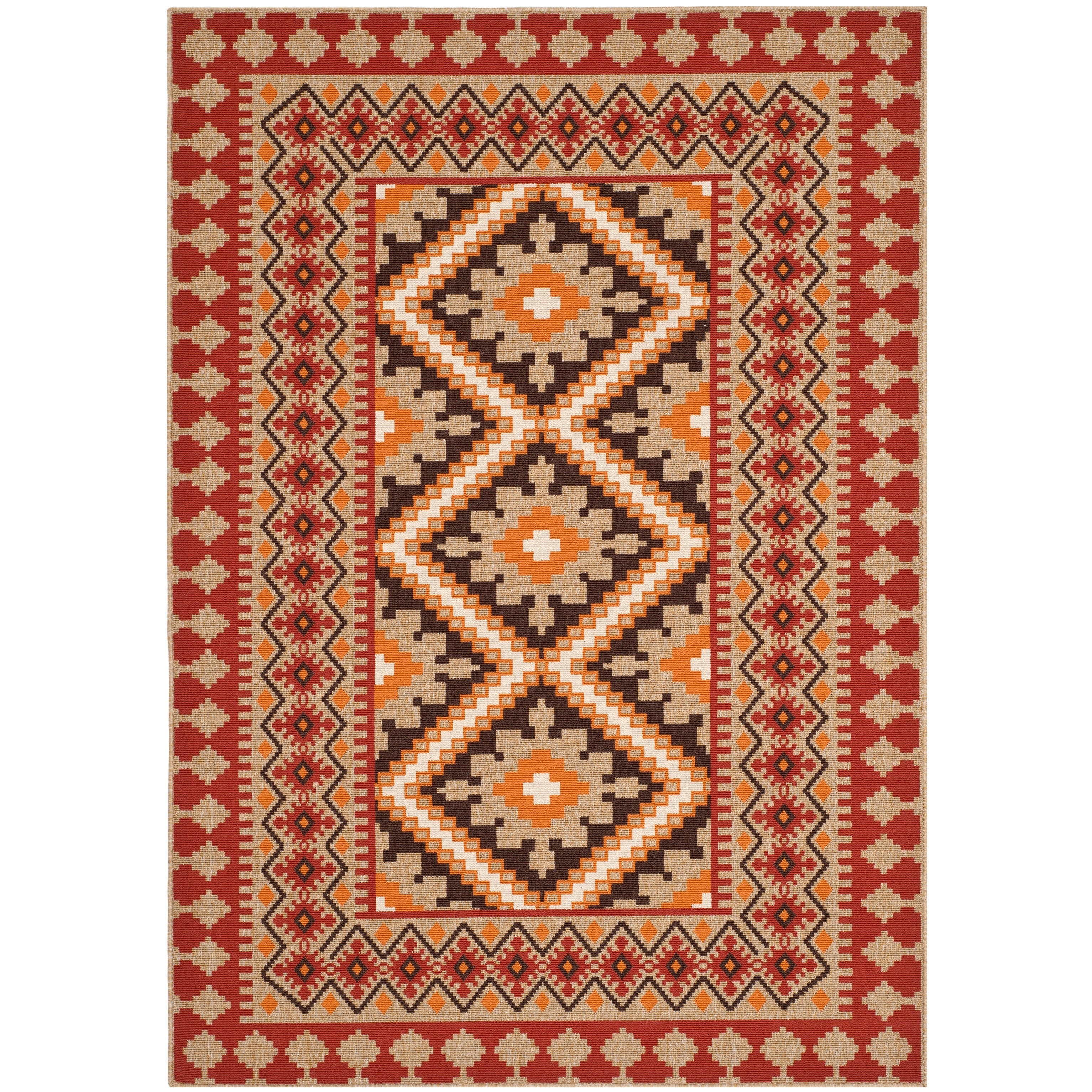 SAFAVIEH Veranda Rita Indoor/ Outdoor Waterproof Patio Backyard Rug