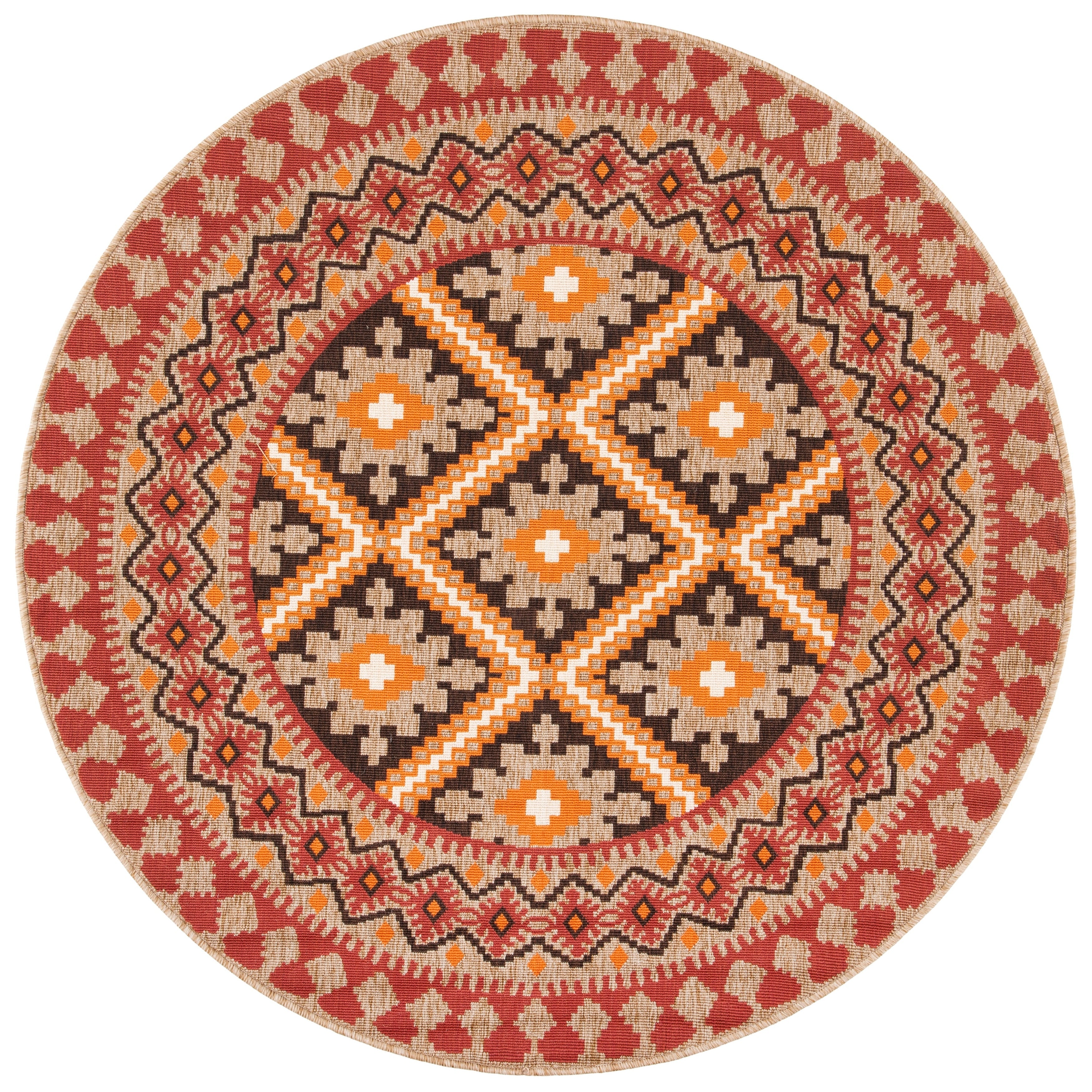 SAFAVIEH Veranda Rita Indoor/ Outdoor Waterproof Patio Backyard Rug