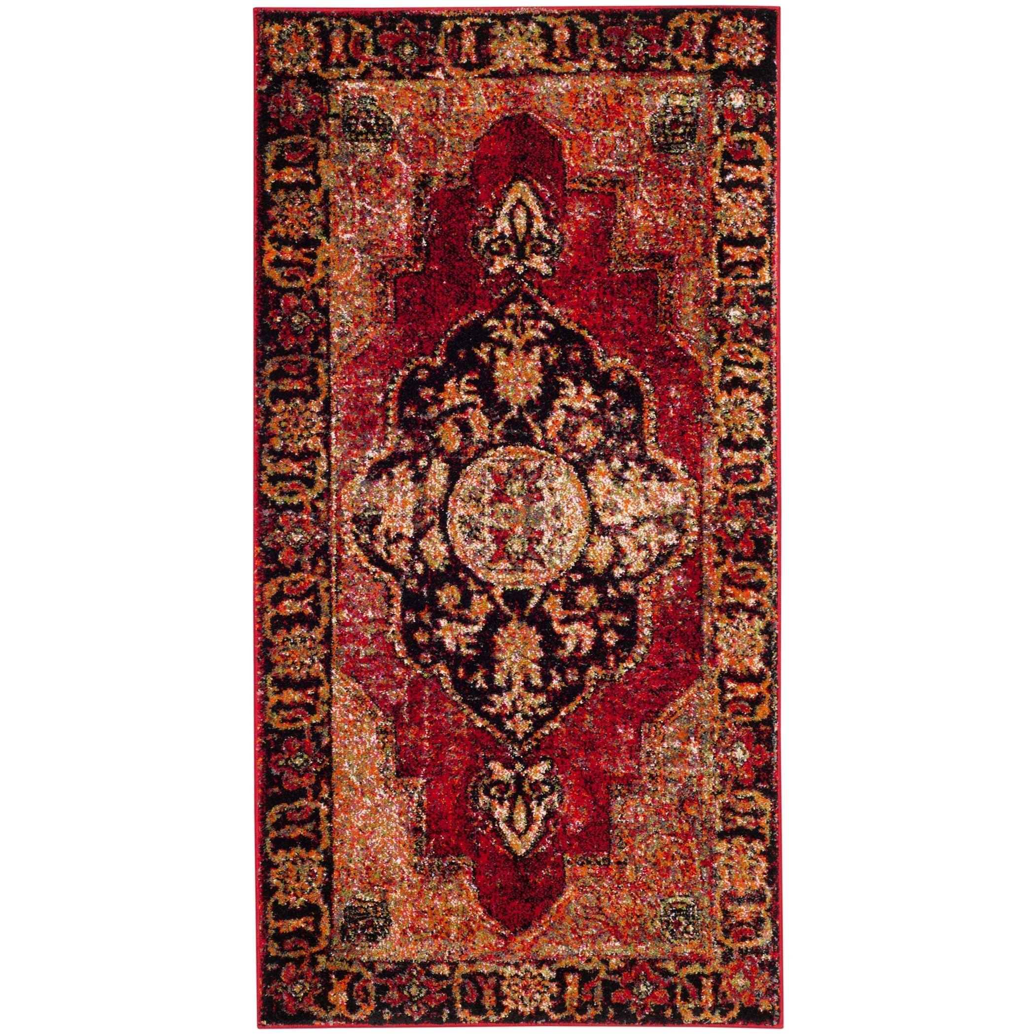 SAFAVIEH Vintage Hamadan Ismay Oriental Distressed Rug