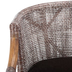 SAFAVIEH Virona Rattan 30-inch Bar Stool - 22.3 W x 20.5 L x 39 H - 22Wx21Dx39H