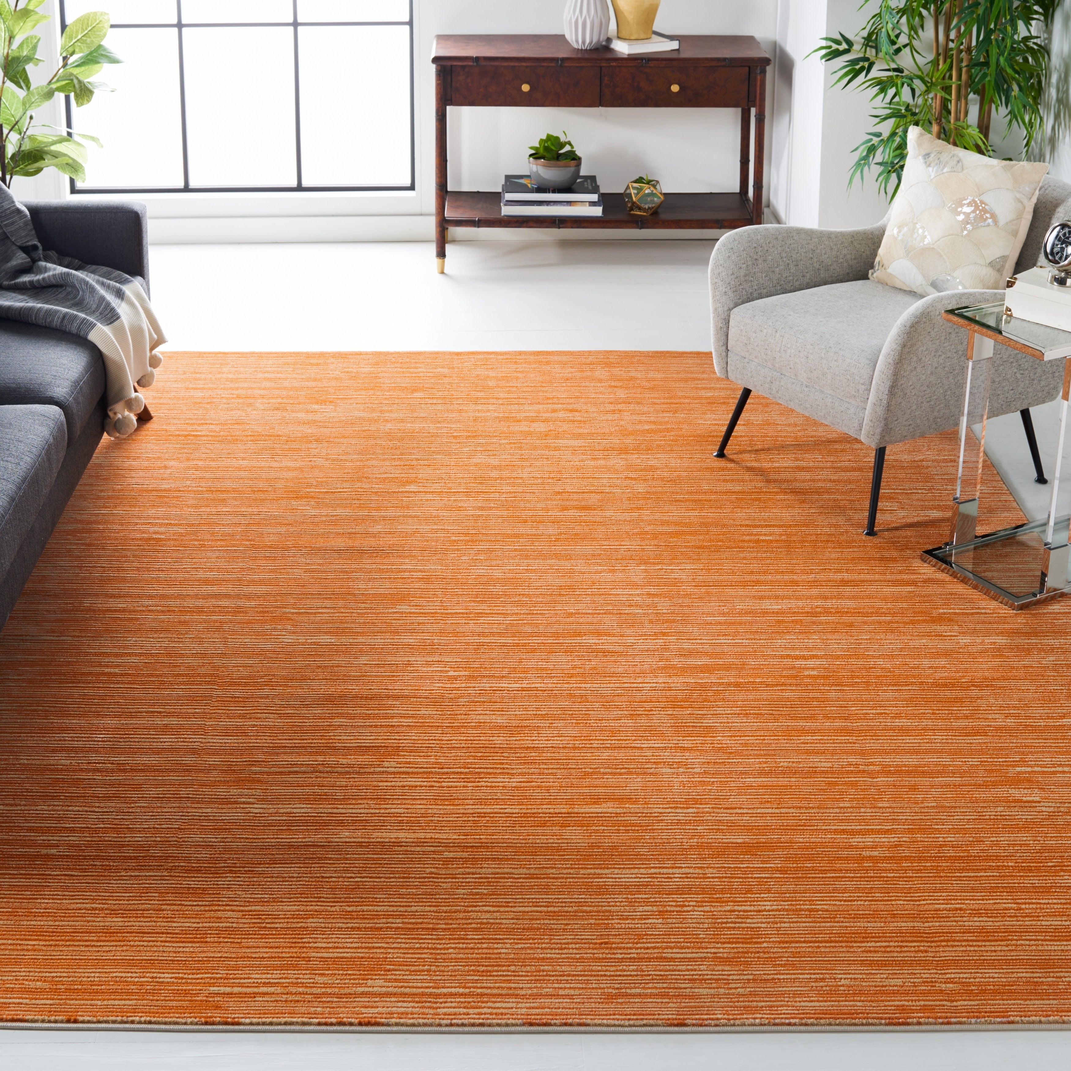 SAFAVIEH Vision Sunanda Modern Ombre Tonal Rug.