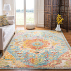 SAFAVIEH, Crystal Naimat Vintage Boho Medallion Rug