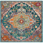 SAFAVIEH, Crystal Naimat Vintage Boho Medallion Rug