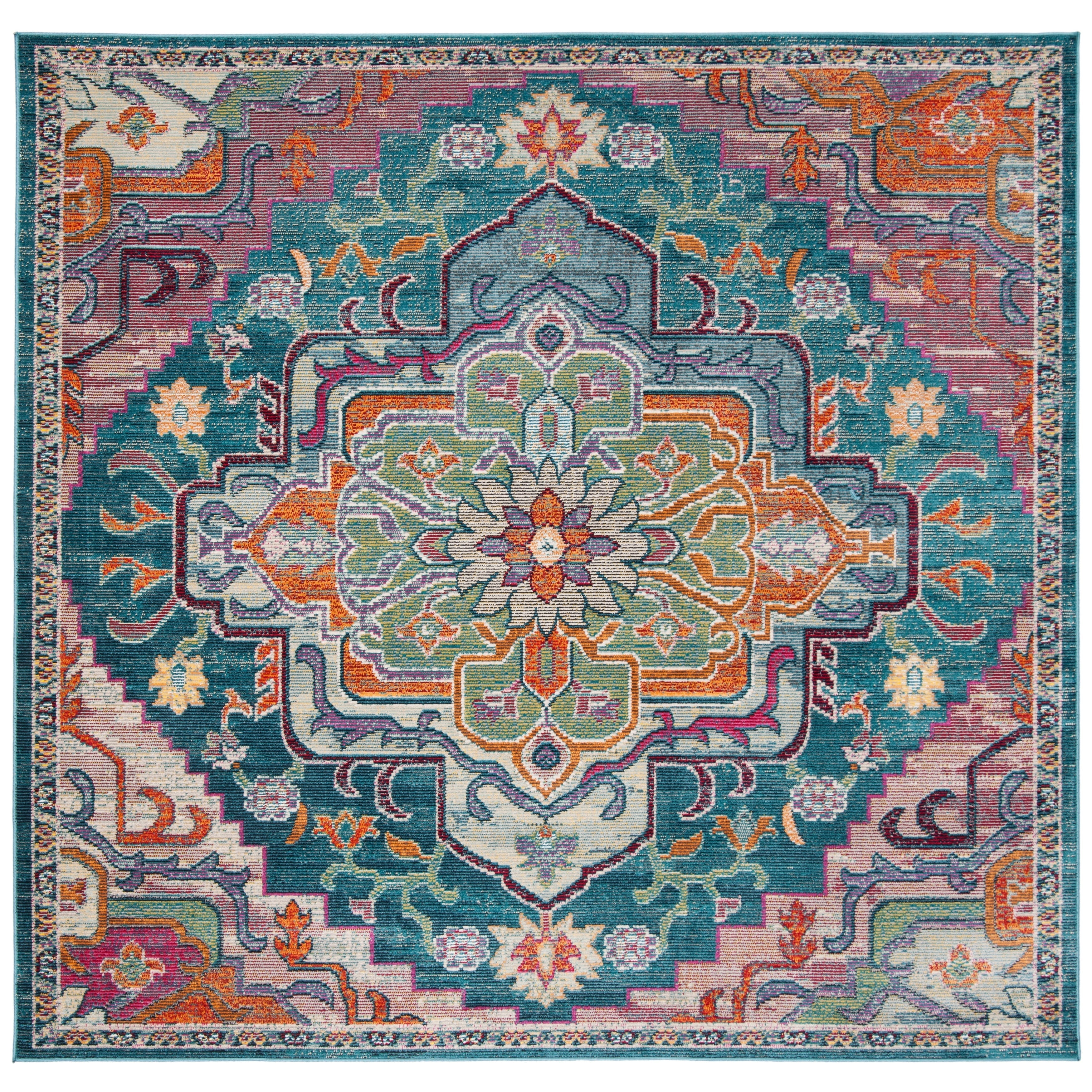 SAFAVIEH, Crystal Naimat Vintage Boho Medallion Rug
