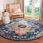 SAFAVIEH, Crystal Naimat Vintage Boho Medallion Rug