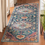 SAFAVIEH, Crystal Naimat Vintage Boho Medallion Rug
