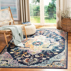 SAFAVIEH, Crystal Naimat Vintage Boho Medallion Rug