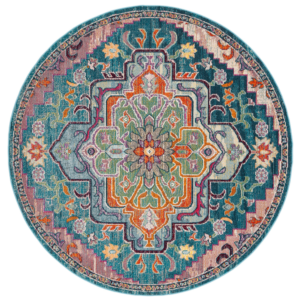 SAFAVIEH, Crystal Naimat Vintage Boho Medallion Rug