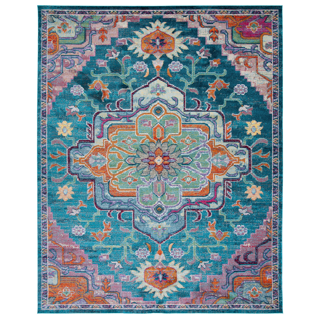 SAFAVIEH, Crystal Naimat Vintage Boho Medallion Rug