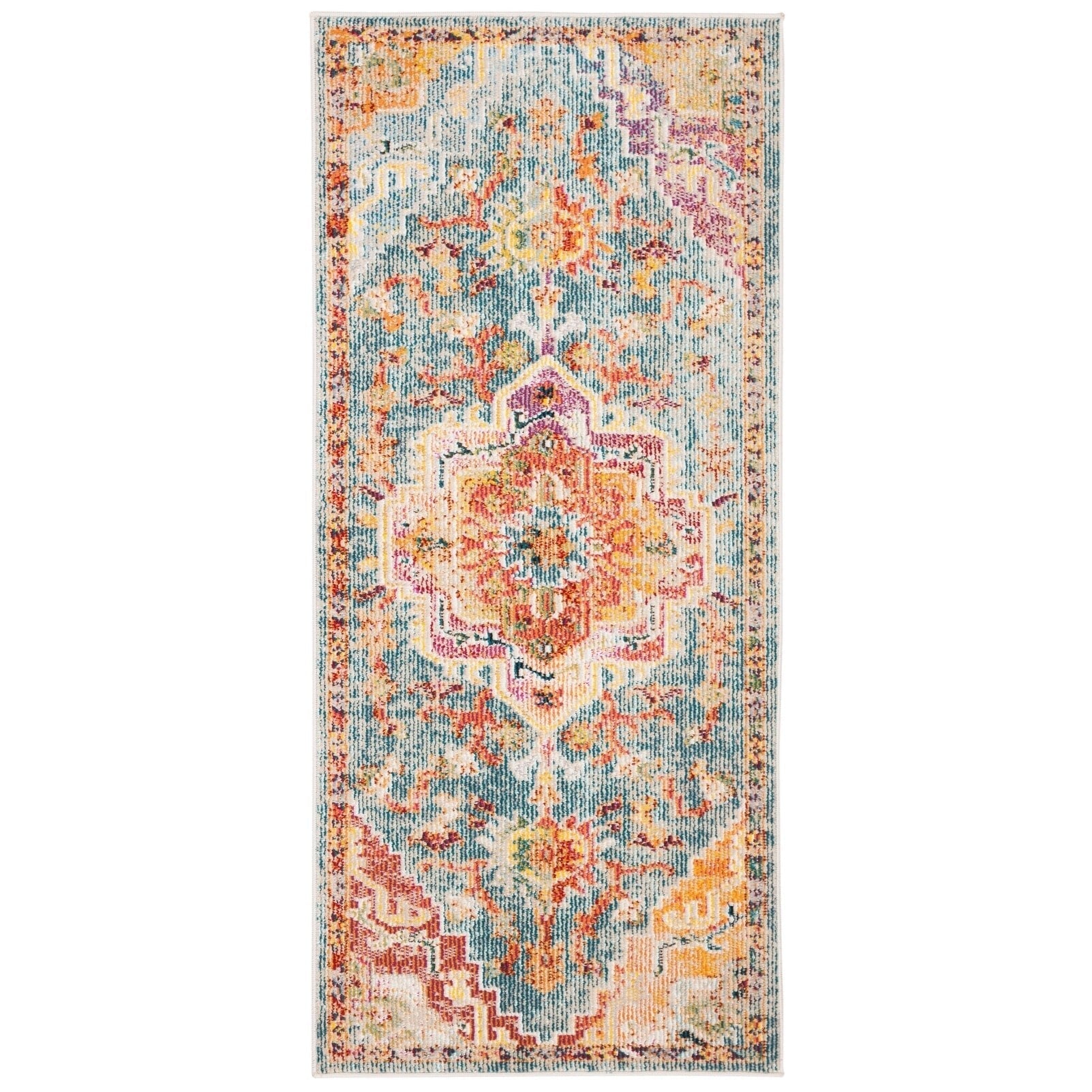 SAFAVIEH, Crystal Naimat Vintage Boho Medallion Rug