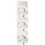 SAFAVIEH, Fontana Shag Zviya Modern Abstract 2-inch Thick Rug