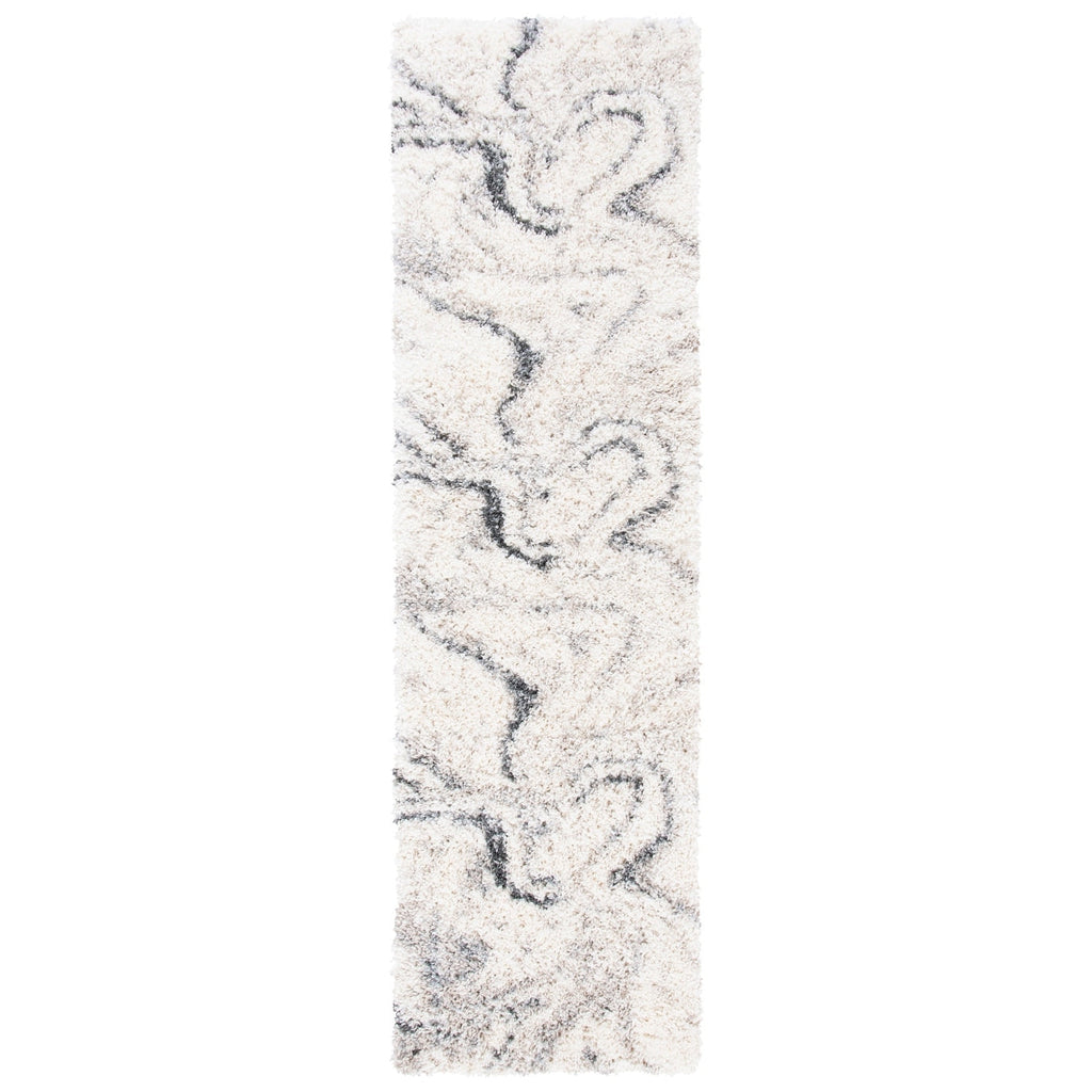 SAFAVIEH, Fontana Shag Zviya Modern Abstract 2-inch Thick Rug