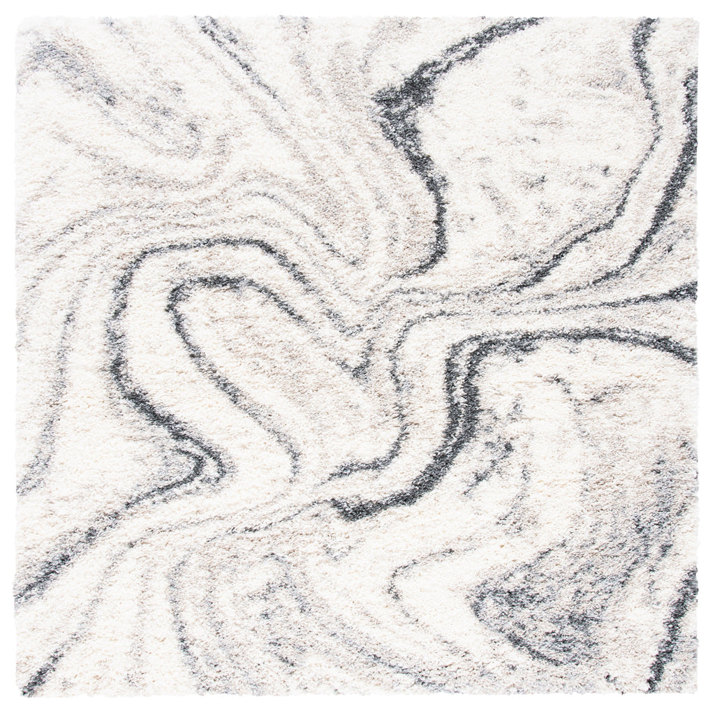 SAFAVIEH, Fontana Shag Zviya Modern Abstract 2-inch Thick Rug