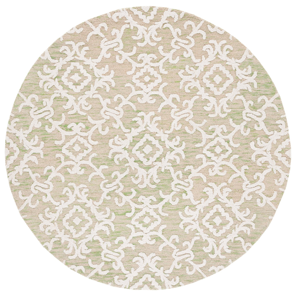 SAFAVIEH, Handmade Blossom Vesela Modern Floral Wool Rug