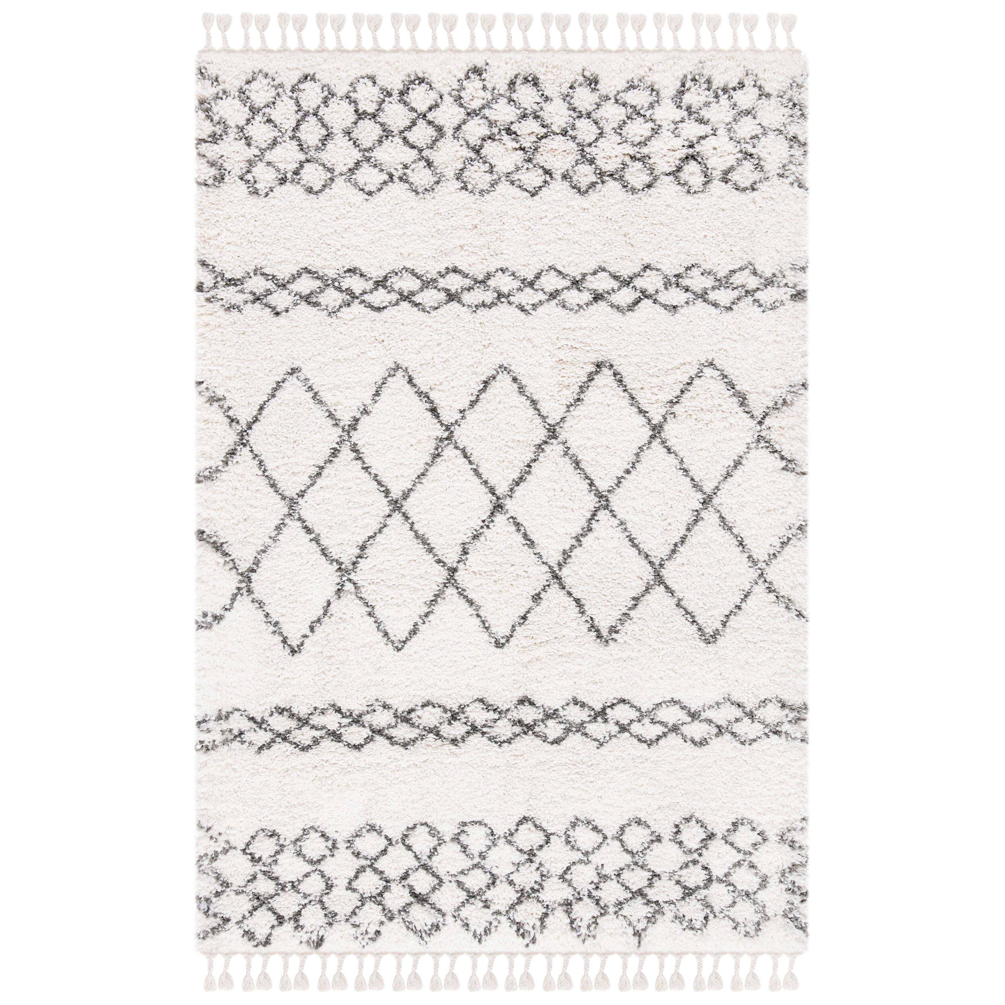 SAFAVIEH, Handmade Blossom Vesela Modern Floral Wool Rug