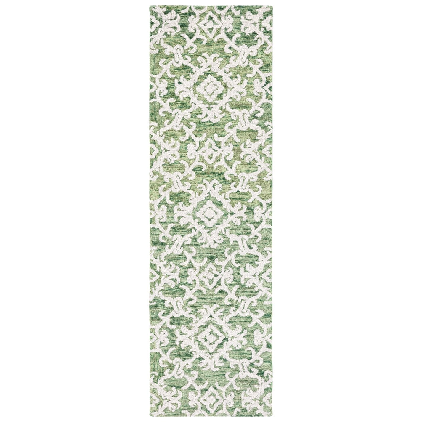 SAFAVIEH, Handmade Blossom Vesela Modern Floral Wool Rug