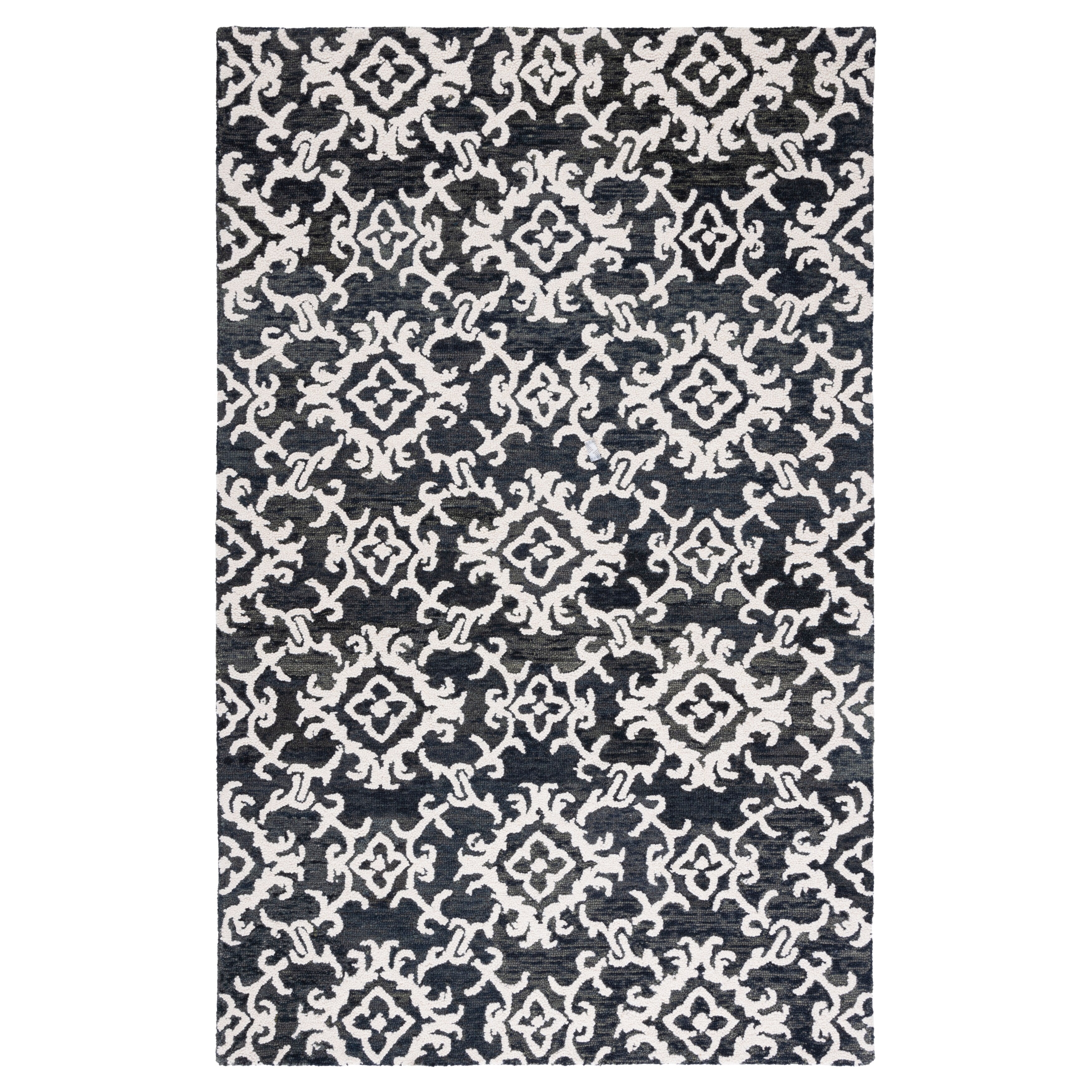 SAFAVIEH, Handmade Blossom Vesela Modern Floral Wool Rug