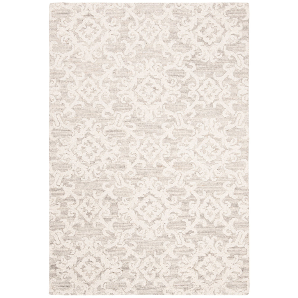 SAFAVIEH, Handmade Blossom Vesela Modern Floral Wool Rug