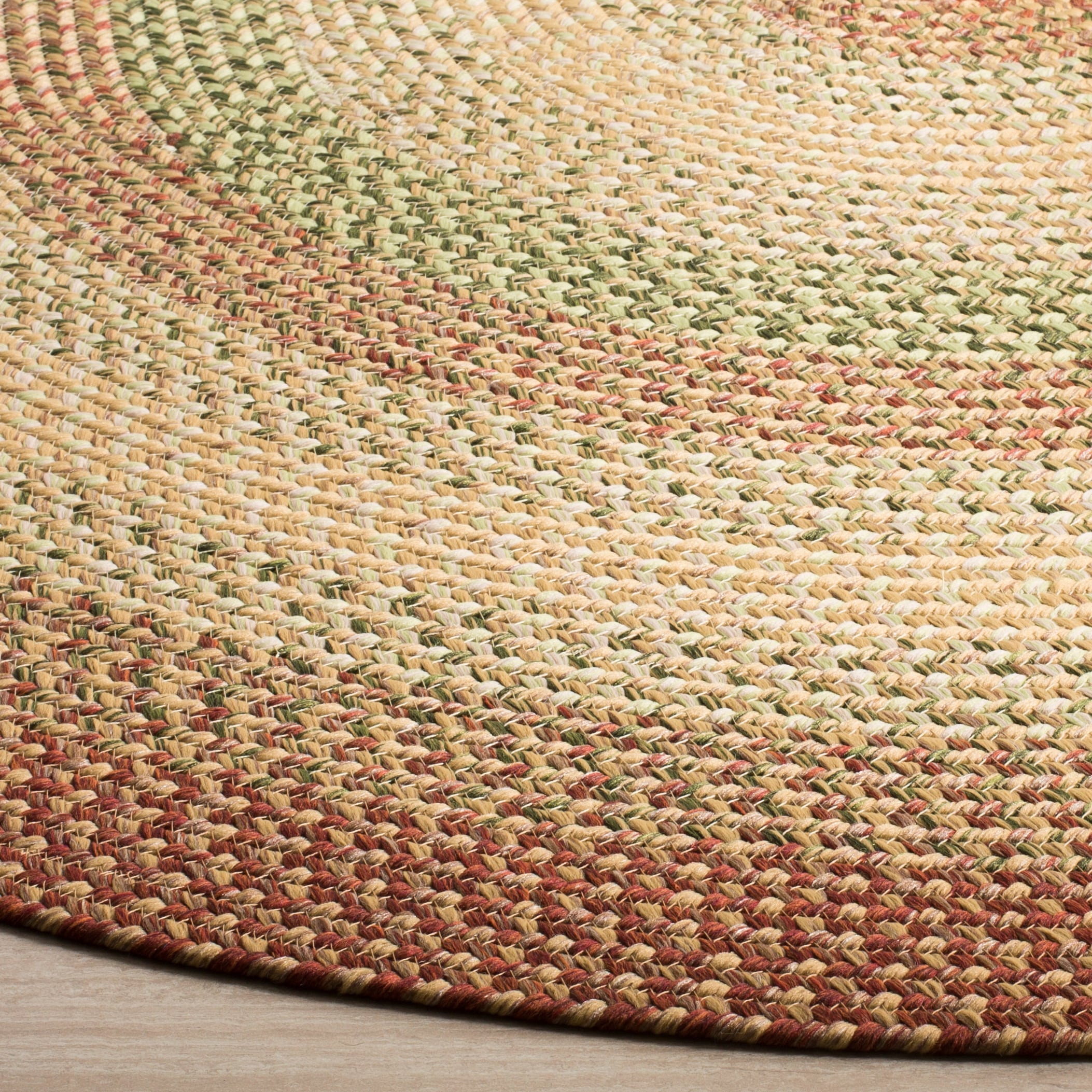 SAFAVIEH, Handmade Braided Adelajde Country Rug