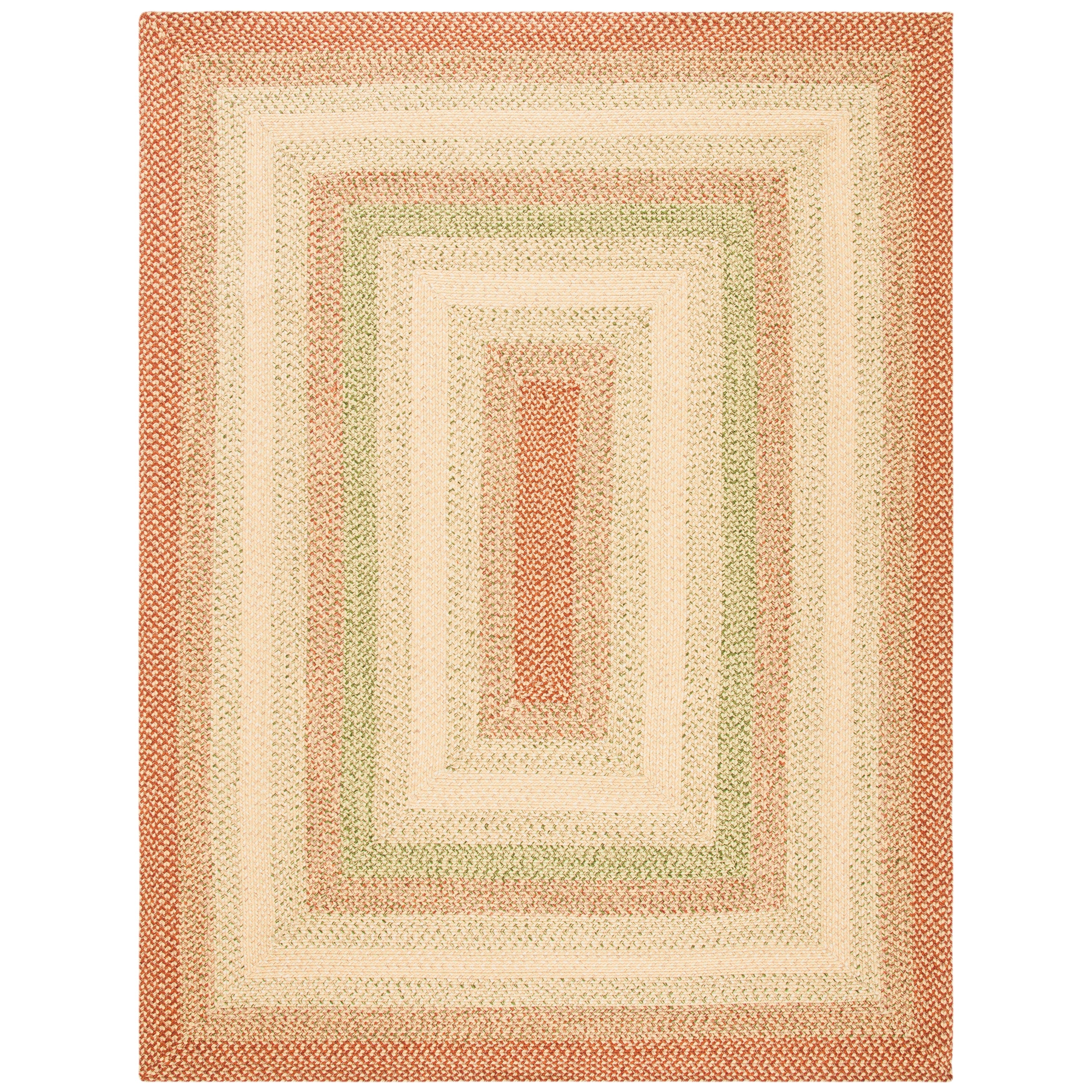 SAFAVIEH, Handmade Braided Adelajde Country Rug