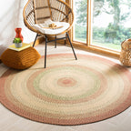 SAFAVIEH, Handmade Braided Adelajde Country Rug