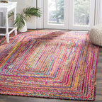SAFAVIEH, Handmade Cape Cod Rietie Boho Coastal Jute Rug