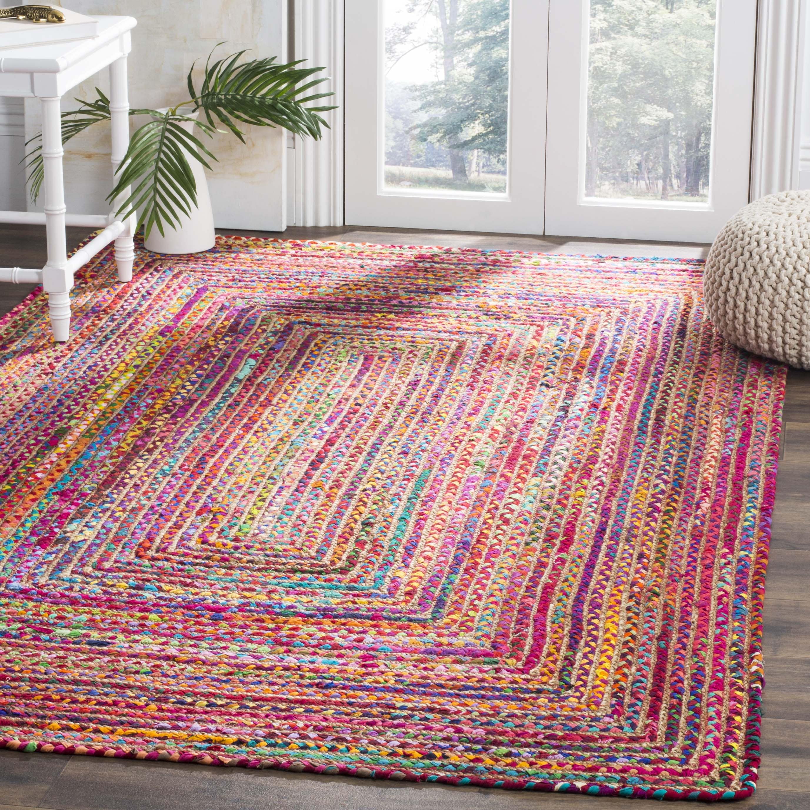 SAFAVIEH, Handmade Cape Cod Rietie Boho Coastal Jute Rug