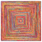 SAFAVIEH, Handmade Cape Cod Rietie Boho Coastal Jute Rug