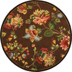 SAFAVIEH, Handmade Chelsea Jurendine French Country Floral Wool Rug