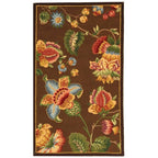 SAFAVIEH, Handmade Chelsea Jurendine French Country Floral Wool Rug