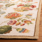 SAFAVIEH, Handmade Chelsea Jurendine French Country Floral Wool Rug