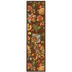 SAFAVIEH, Handmade Chelsea Jurendine French Country Floral Wool Rug