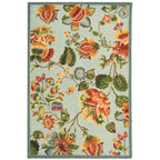 SAFAVIEH, Handmade Chelsea Jurendine French Country Floral Wool Rug