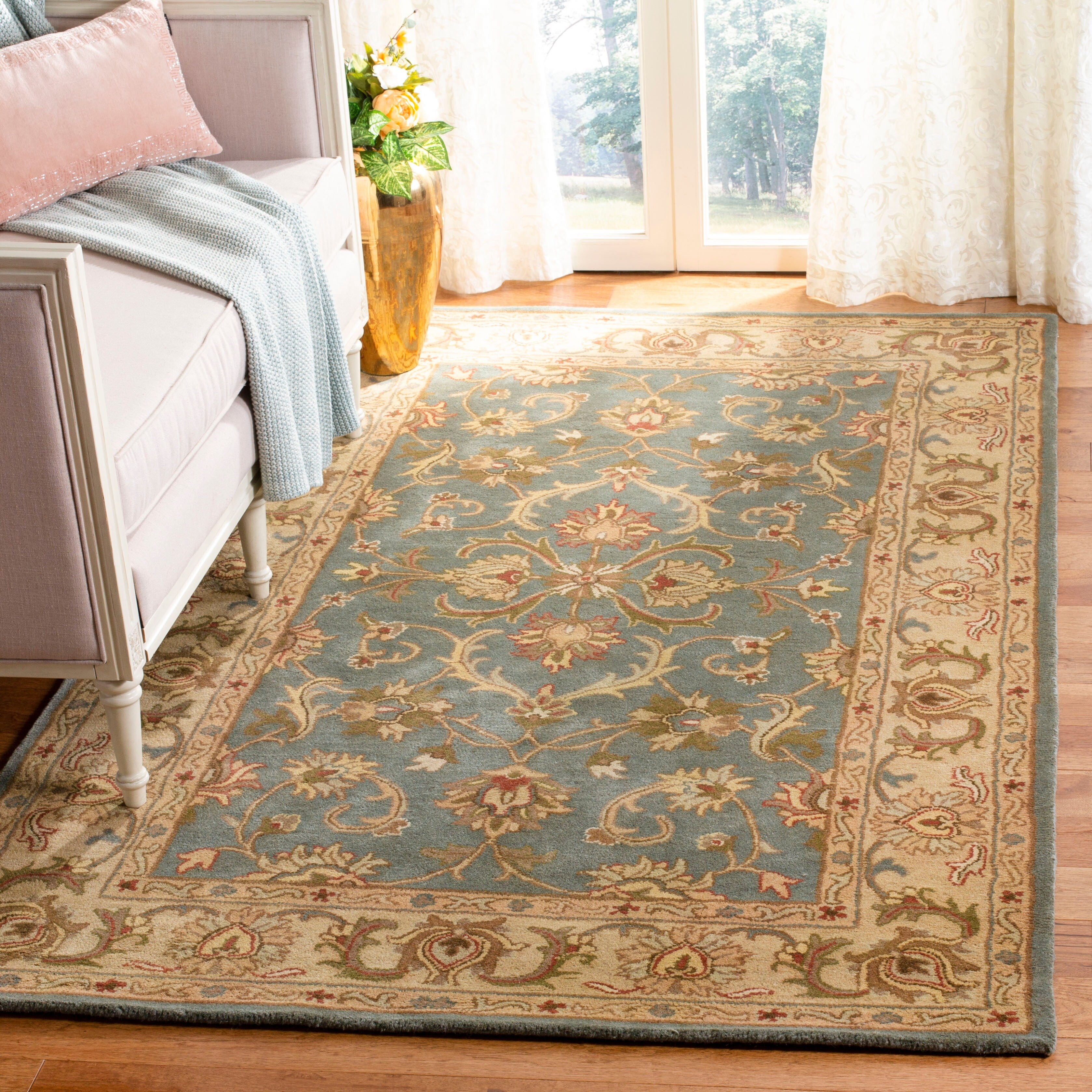 SAFAVIEH, Handmade Heritage Byzantium Traditional Oriental Wool Rug