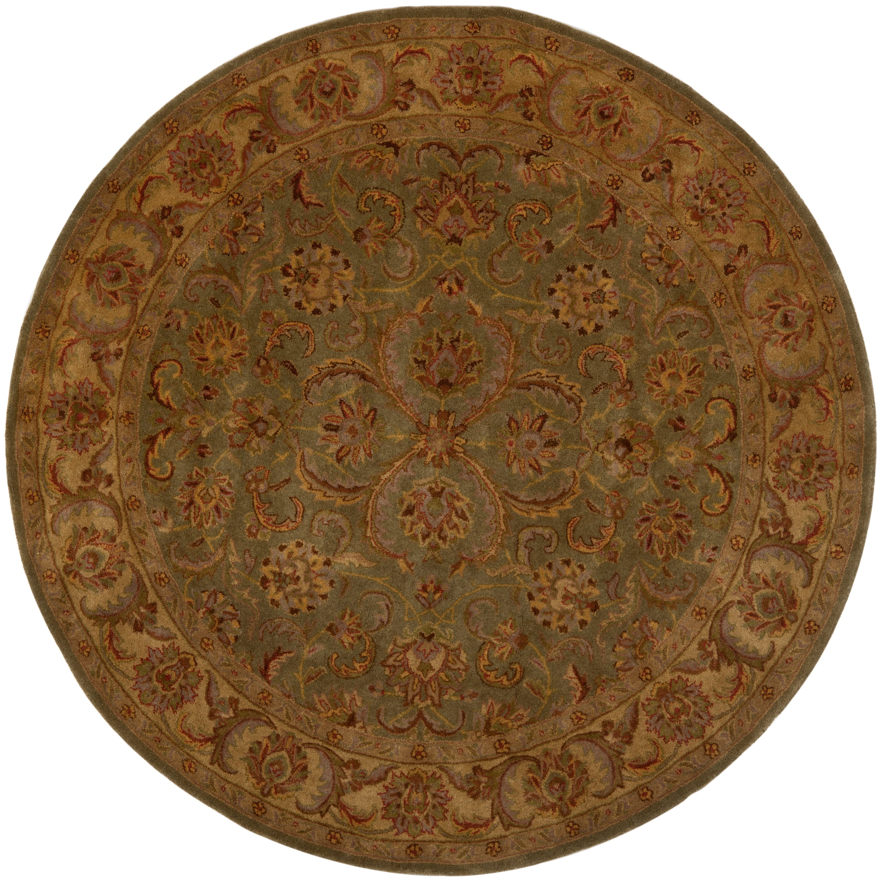 SAFAVIEH, Handmade Heritage Byzantium Traditional Oriental Wool Rug