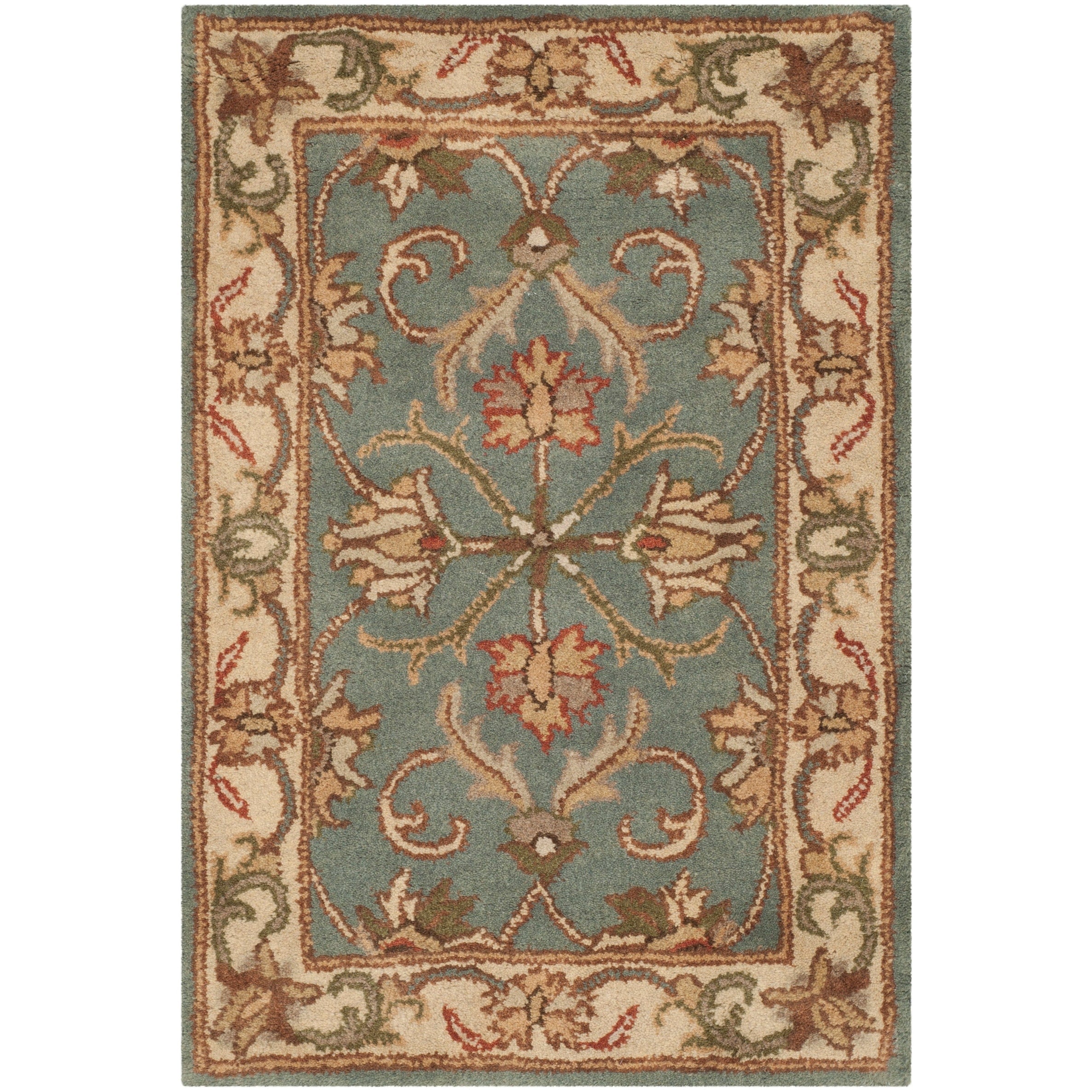 SAFAVIEH, Handmade Heritage Byzantium Traditional Oriental Wool Rug